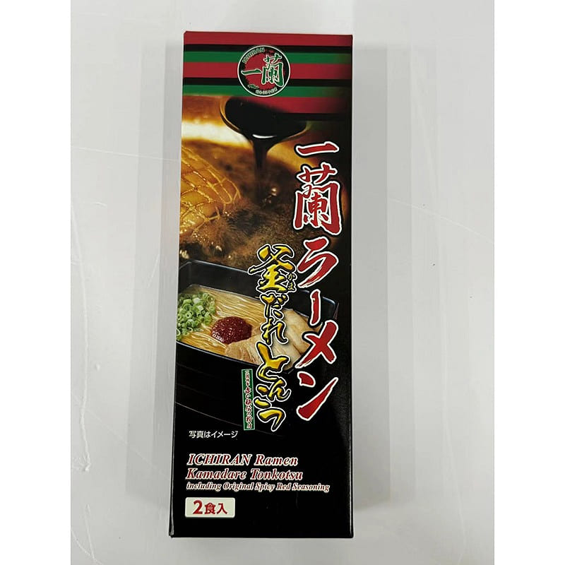 一兰拉面 酱烧猪排口味 浓汤拉面 2食入 1 份