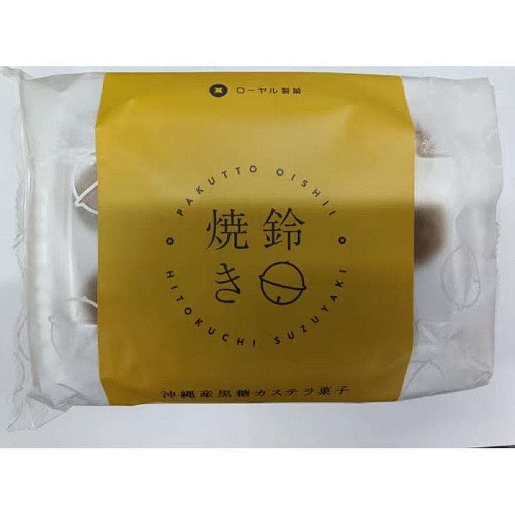 皇家铃烧冲绳黑糖卡斯特拉100g 1 份