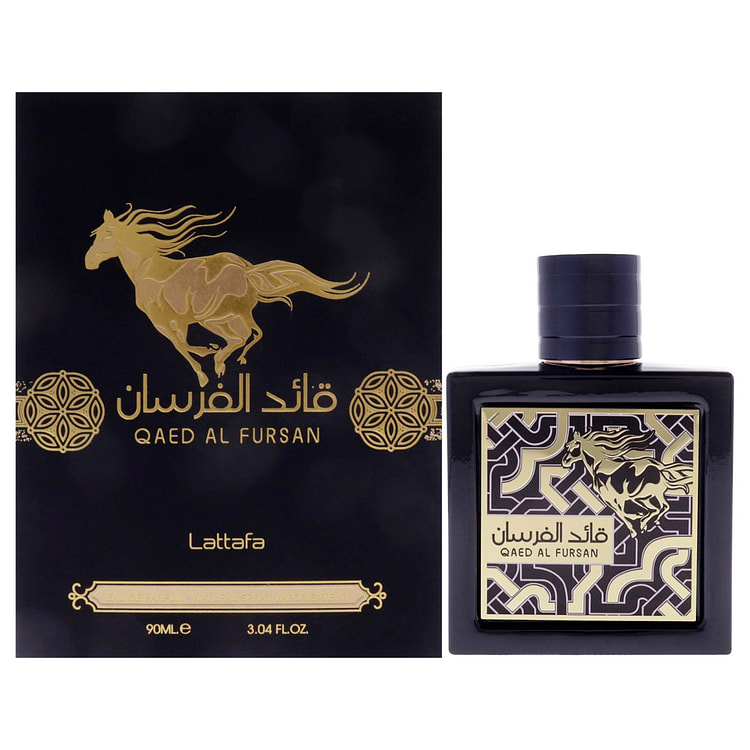 Qaed Al Fursan by Lattafa 男性用 - 3.04 オンス EDP スプレー