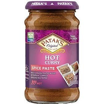 Patak's Curry Paste (Hot), 10 oz bottle 10 oz