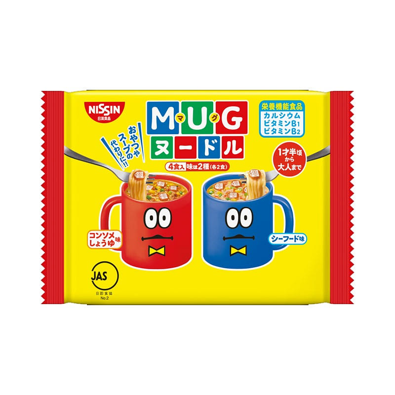 NISSIN Children’s Noodles 94g Soy Sauce Flavor 1 each