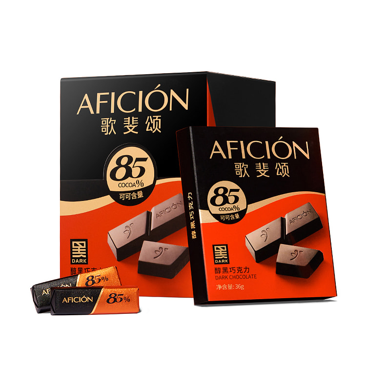 Ge Fei Song 85% Rich Dark Chocolate 288g * 1 Box