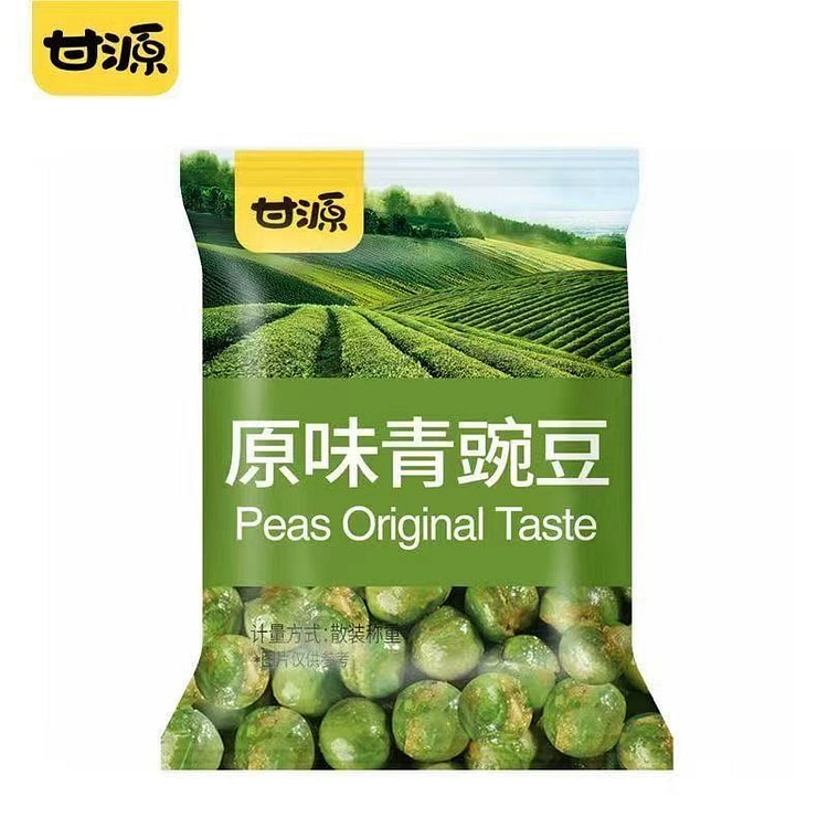 甘源青豌豆炒豆原味蒜香芥末10g*18 10 克