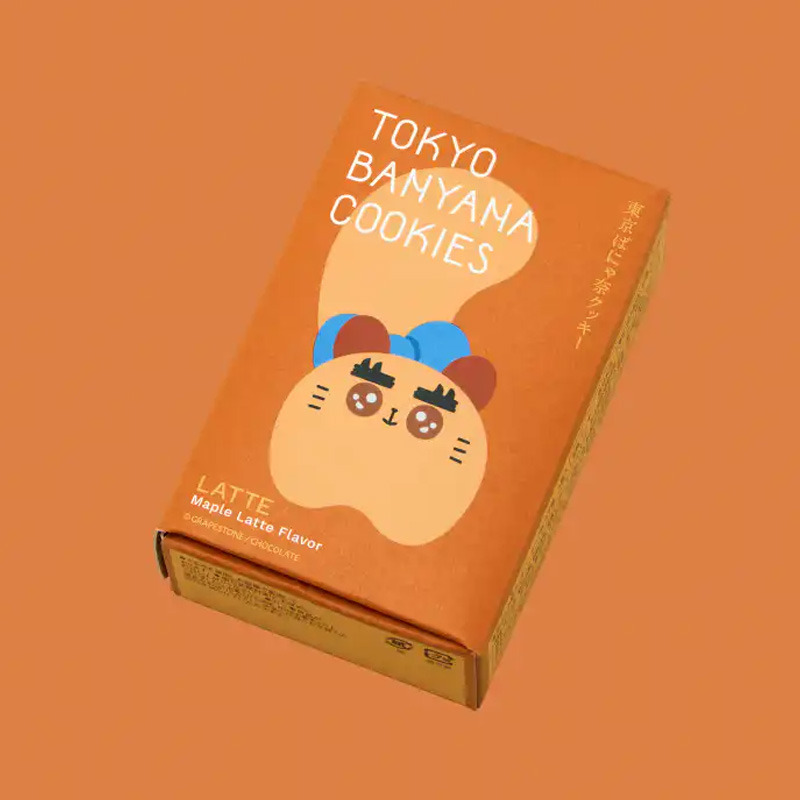 Tokyo Bananaya Cookies Maple Latte 1 each