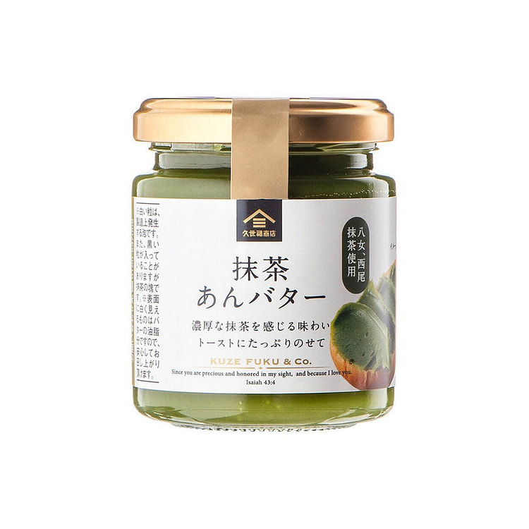 Yame Matcha Butter Spread 70g 1 bottle