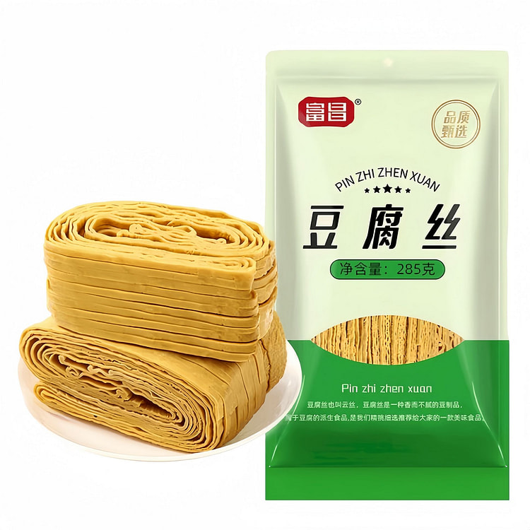 1 bag of Fuchang tofu shreds 285 g