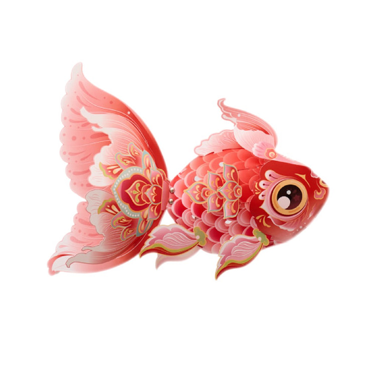 Mid-Autumn Festival Exquisite Fish Lantern-Style A