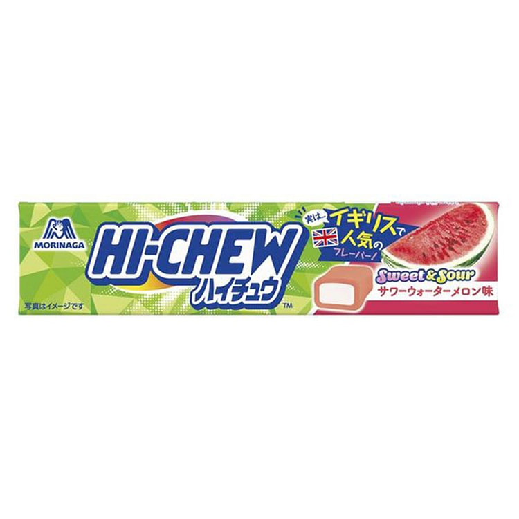 MORINAGA Hi-Chew Summer Limited Sweet And Sour Watermelon Flavor 12 pcs/