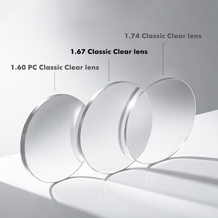 1.67 Classic Clear Lens (不单独售卖)