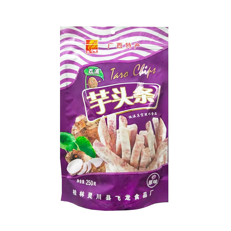 桂飞龙 荔浦芋头条干香芋条原味 250 克