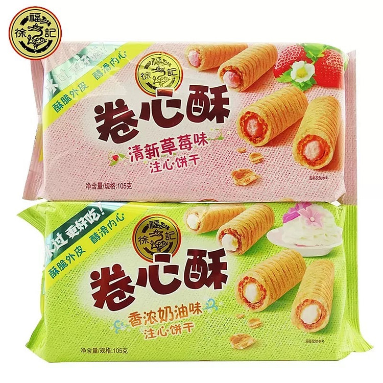 徐福记卷心酥香浓奶油味
