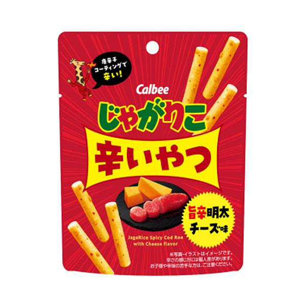Calbee Jagariko Spicy Mentaiko Cheese 38g 1 each