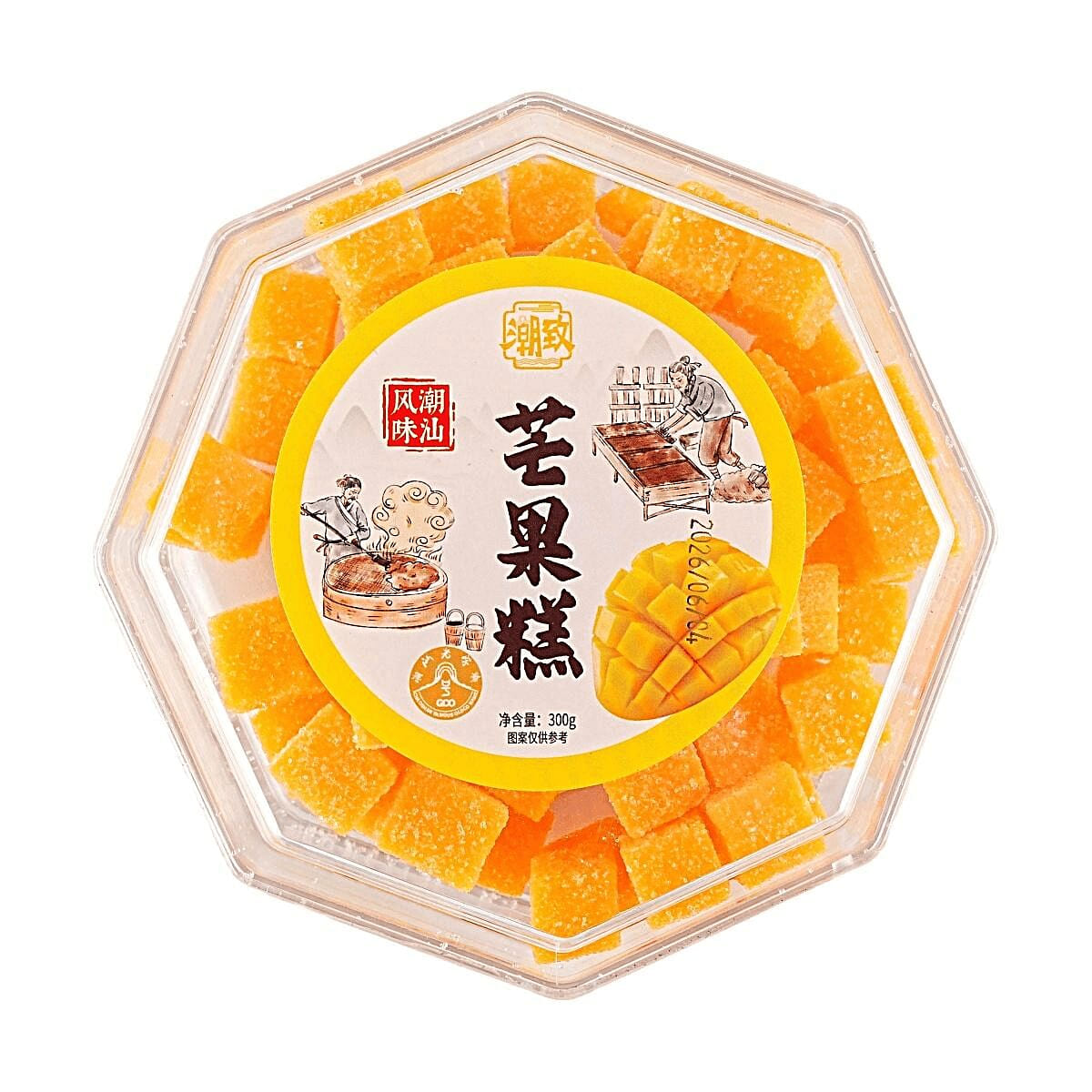 CHAOZHI Mango Soft Cake 300 g
