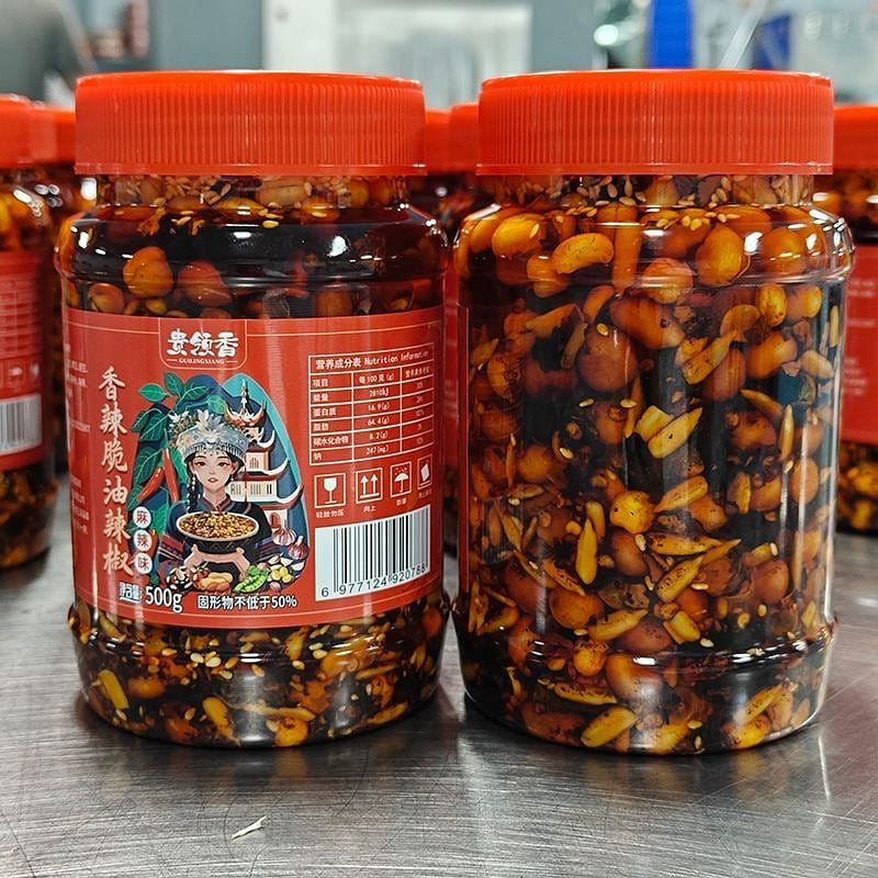 Guizhou Spicy Crispy Oil Chili 1 Bottle 240 g