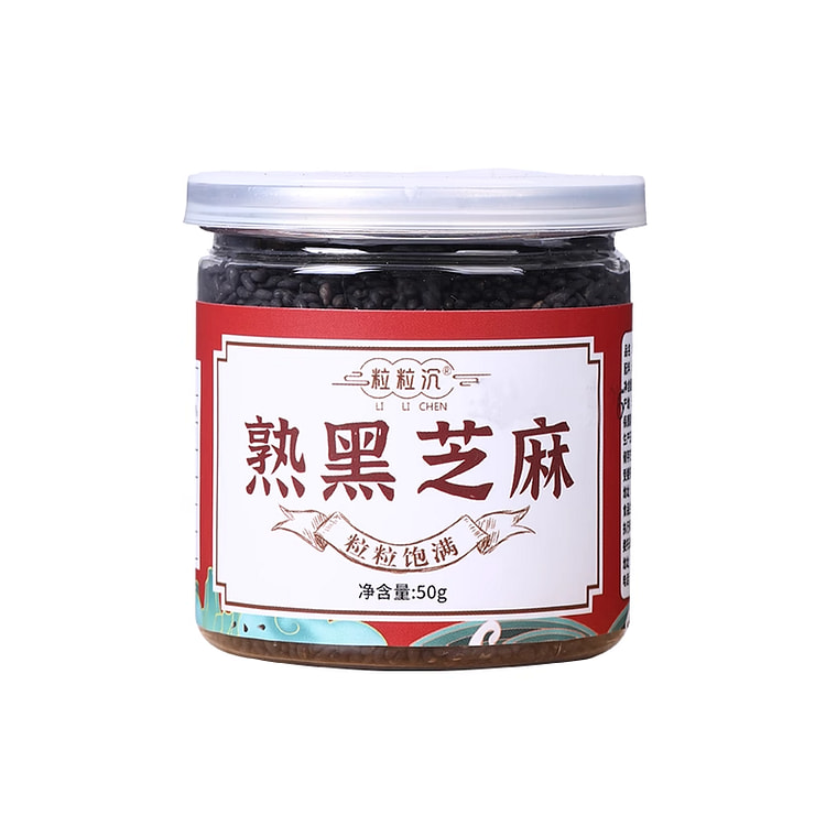 50g of roasted black sesame * 1 jar 50 g