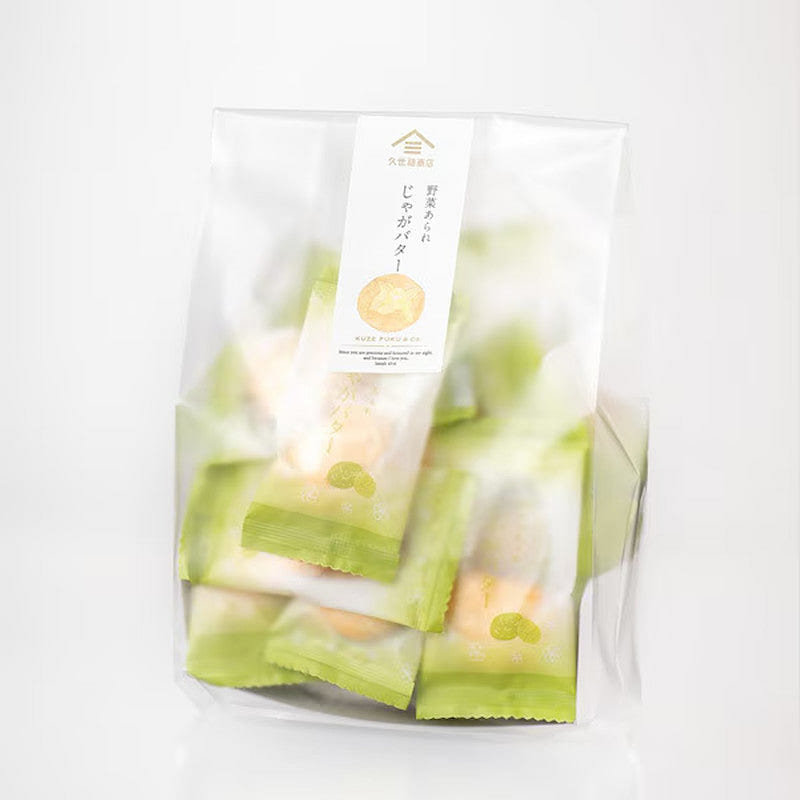 Kuzefuku Vegetable Arare, Buttered Potato 36g 1 each