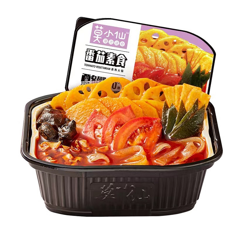 莫小仙自热火锅（番茄素食） (min 2)