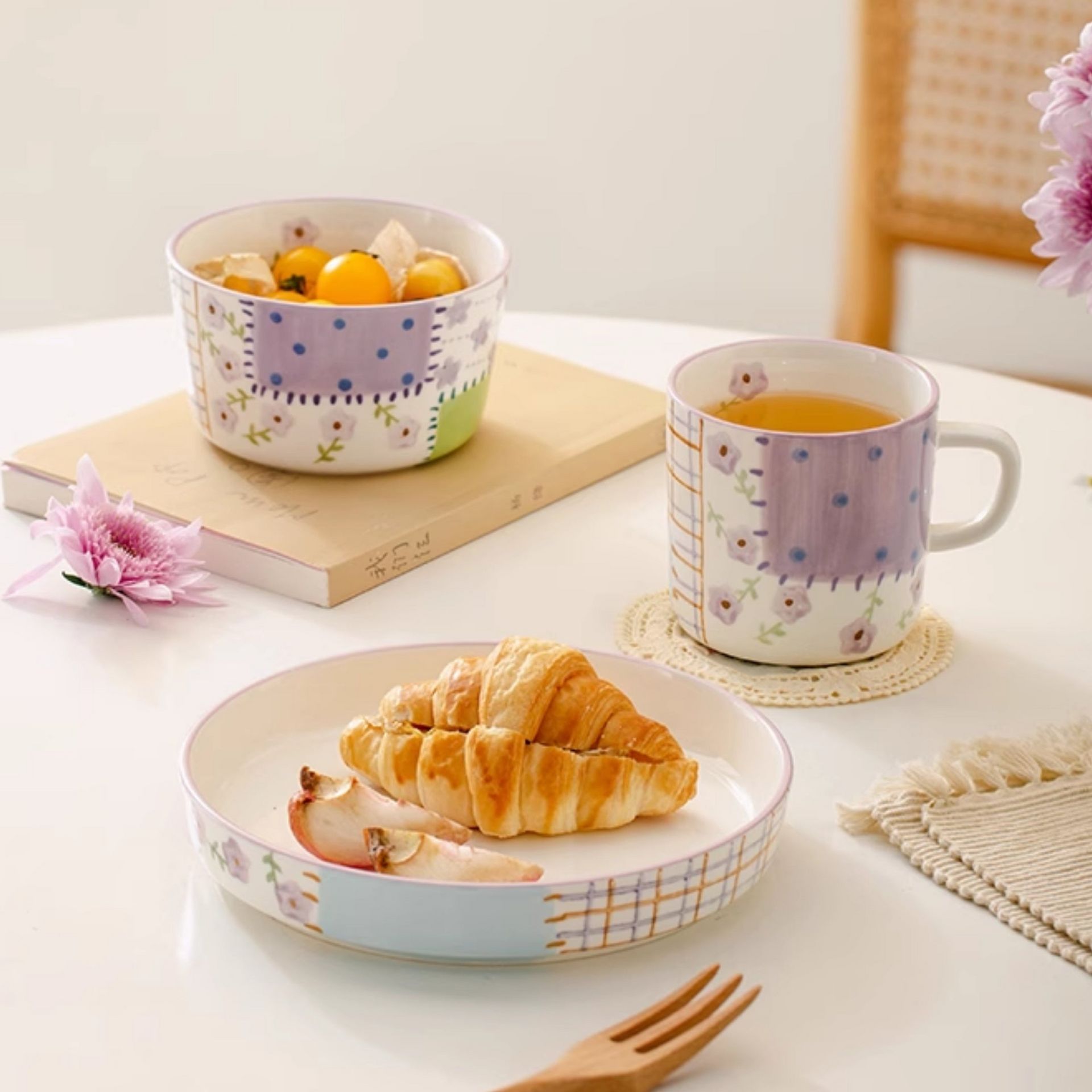 食器 Y Y Y Delicate Ceramic Tablewares Bowl Plate Mug 7