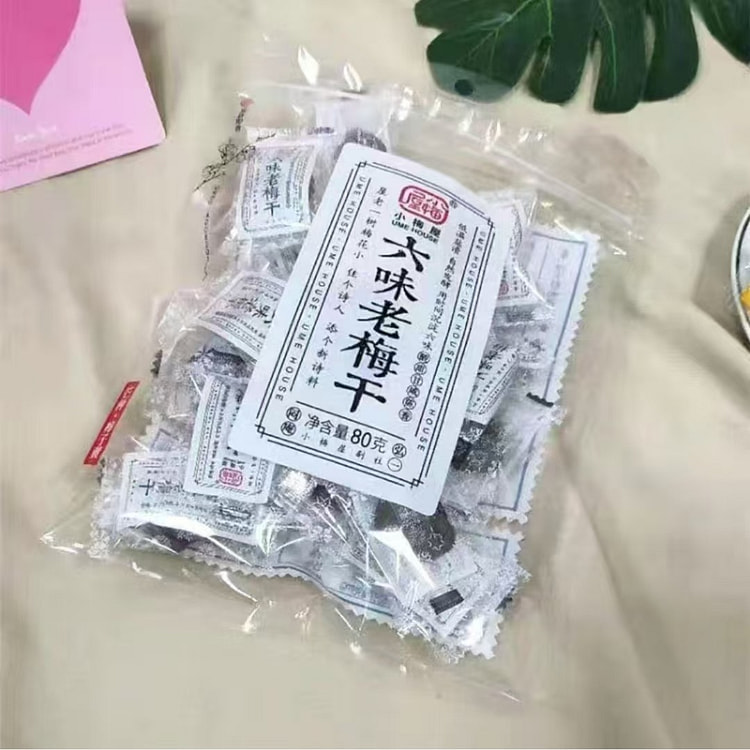 小梅屋六味老梅干 80 克