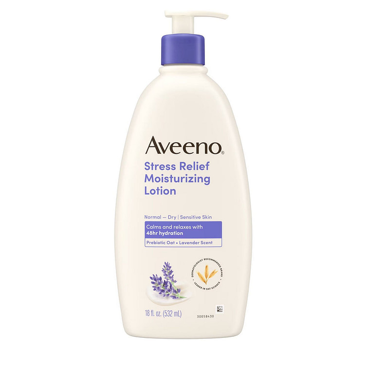Aveeno Stress Relief Moisturizing Lotion 18 fl oz 1 bottle