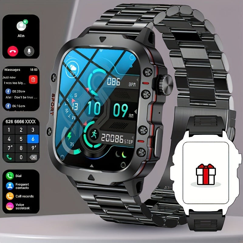 Outdoor military 3ATM waterproof smart watch 1 each