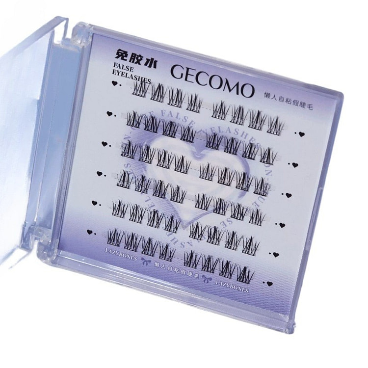 Glue-free Sunflower False Lashes Reusable, 1box 1 count