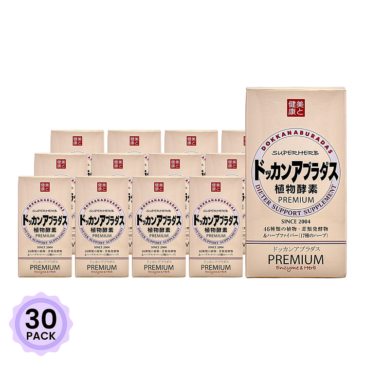 Dokkan Series Super Herb Premium, 180 tablets 1 bottle*30 pack
