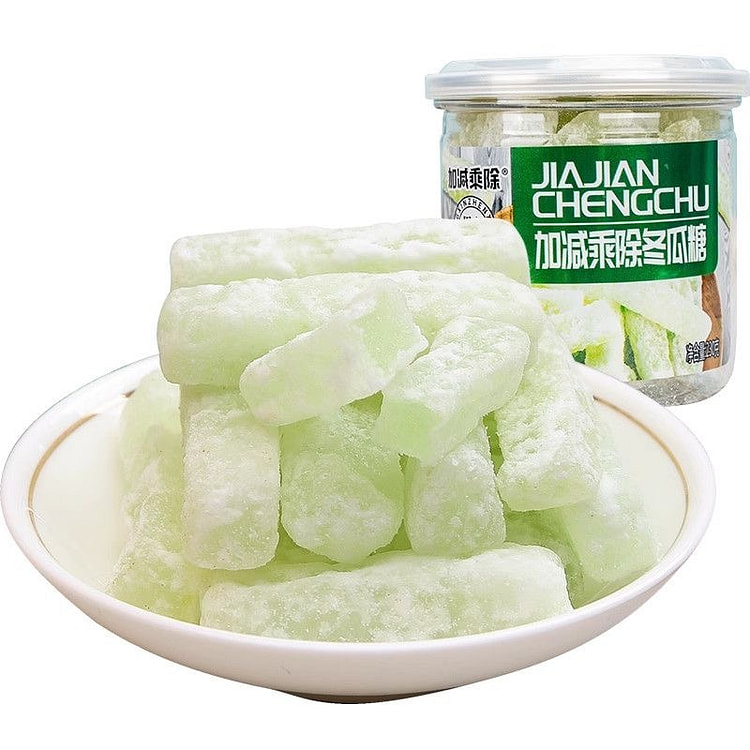 加减乘除正宗潮汕冬瓜糖精美罐装送礼特产老式冬瓜条 230 克