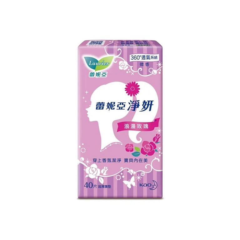 Laurier Rose Pink Sanitary Liner 14cm 40pcs 1 each