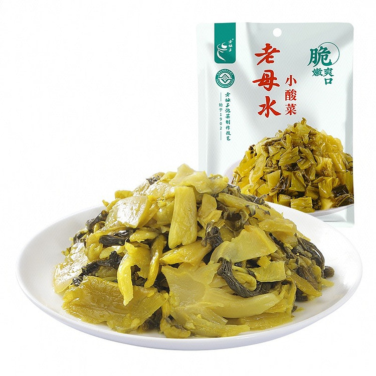 老母水 免洗免切小酸菜 200 克