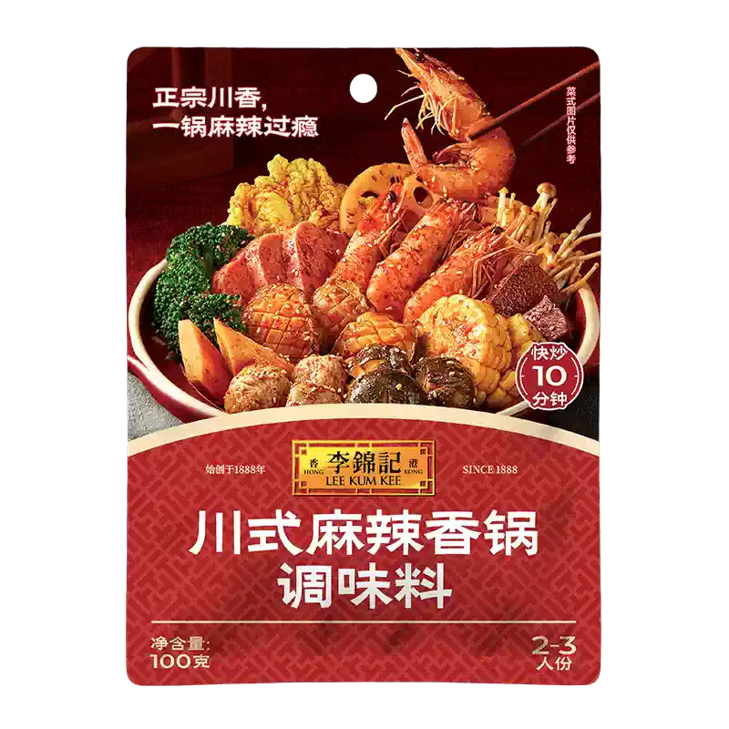 Lee Kum Kee Sichuan Spicy Hot Pot Sauce 100g*1Bag 100 g