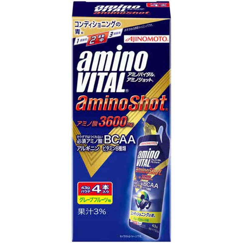 Get Ajinomoto Amino Vital Amino Shot 43g x4 Delivered | Weee! Asian Market