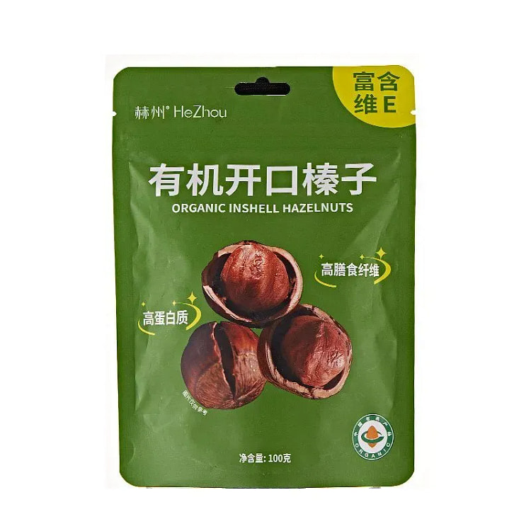 Organic shelled hazelnuts 100g 100 g
