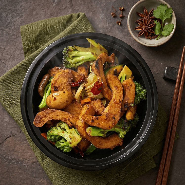 Spicy Vegan Broccoli "Chicken" 1 each
