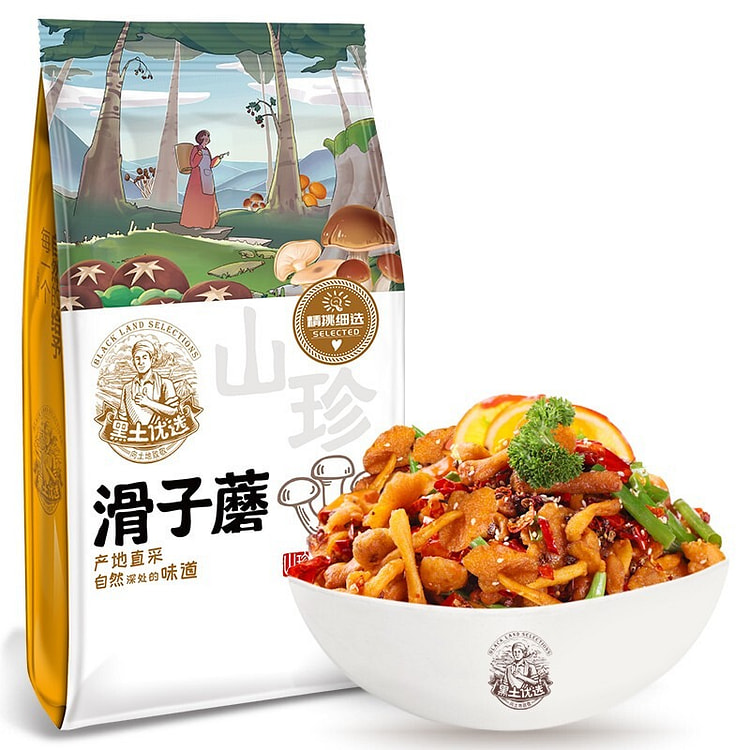 东北特产滑子蘑150g 150 克