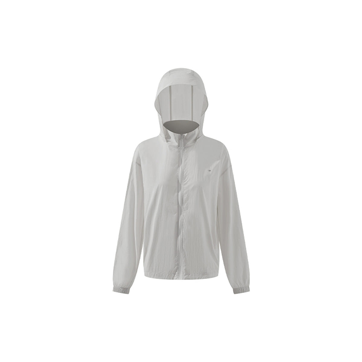 Ubras Lightweight Detachable Hat Unisex Anti-UV Jacket, Sun-Protective Clothing – Grey-XXXL 50 g