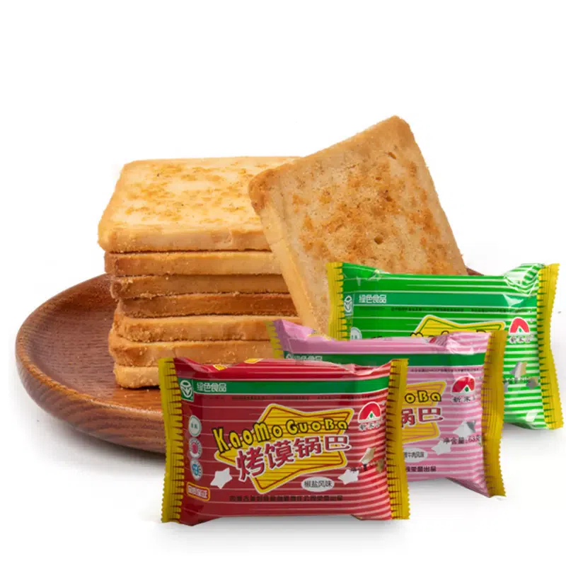 Non-fried Xinjiayuan Baked Bun Pot Crispy Baked Bun Slices [Cumin Flavor 52g X1 Pack] 52 g