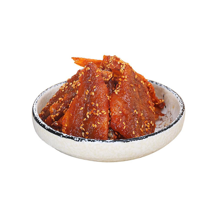 蜜汁香辣黄花鱼片零食推荐250g*1包