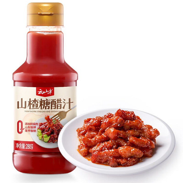 云山半山楂糖醋汁280g 280 克