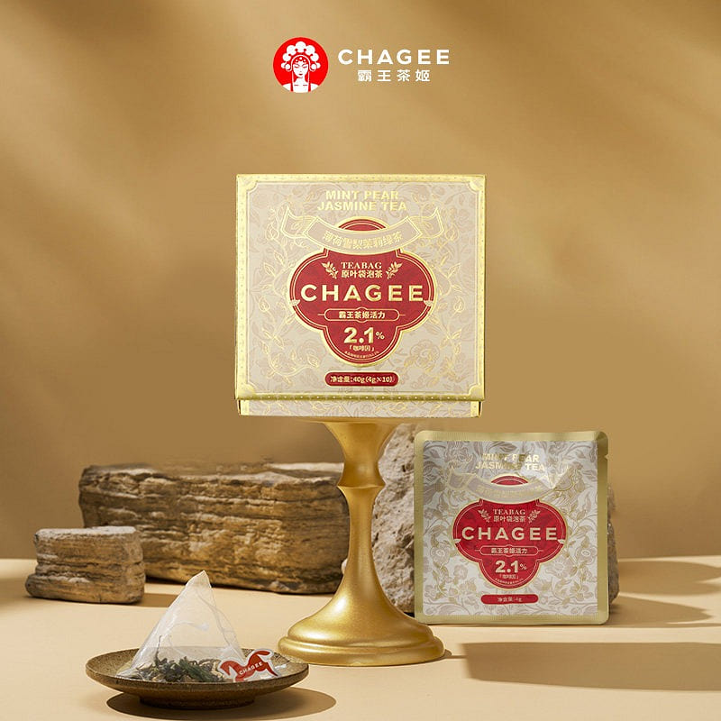 CHAGEE Mint pear jasmine tea bag 40g 40 g