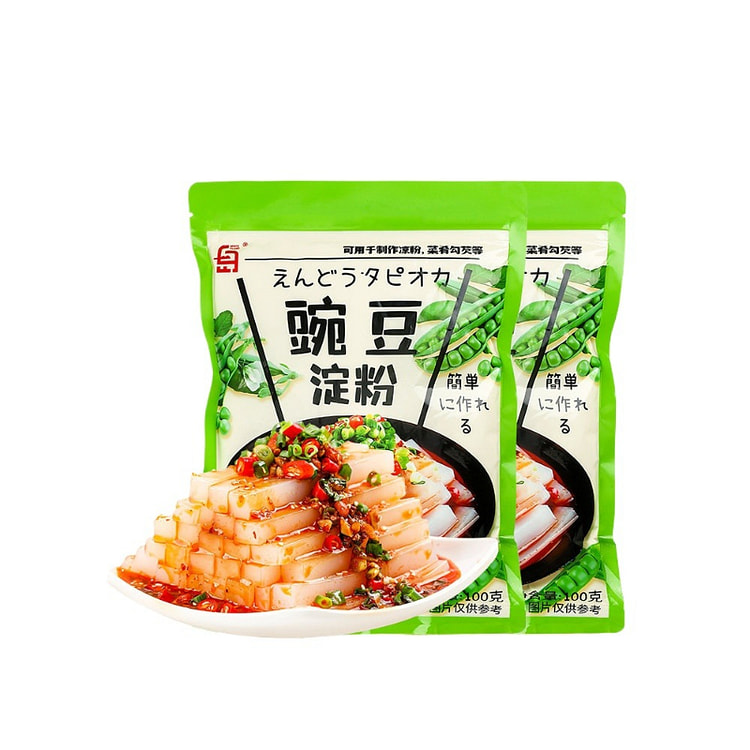 Pea powder cold noodles 100g * 2 packs 200 g