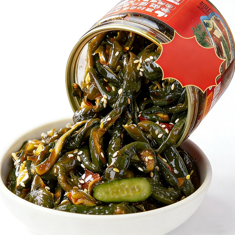 屋头高山脆黄瓜瓜条腌制香脆即食下饭菜开味咸菜拌面 200 克