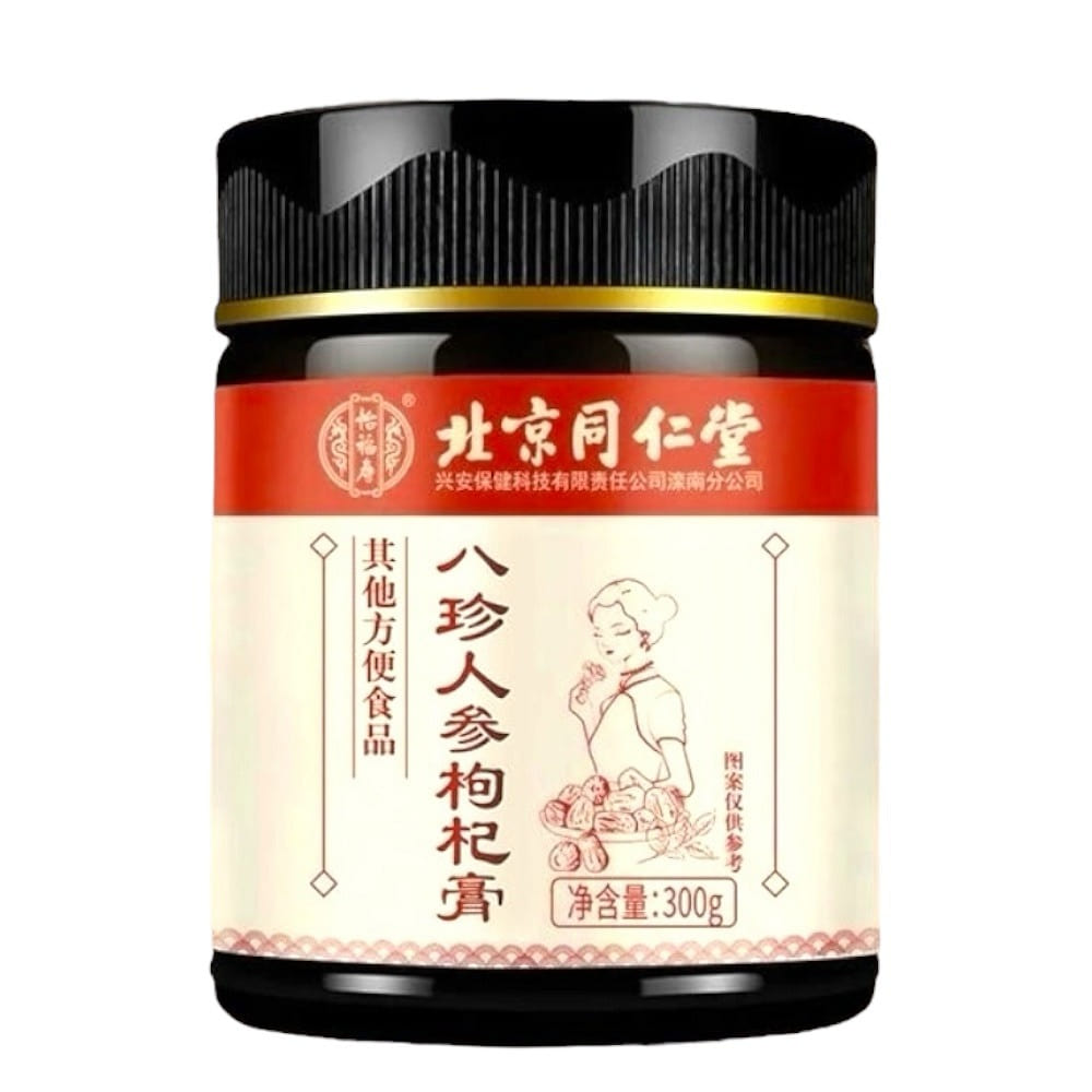 Tong Ren Tang Ba Zhen Gao 300g Goji Dates Honey Ginseng Jam 1 box