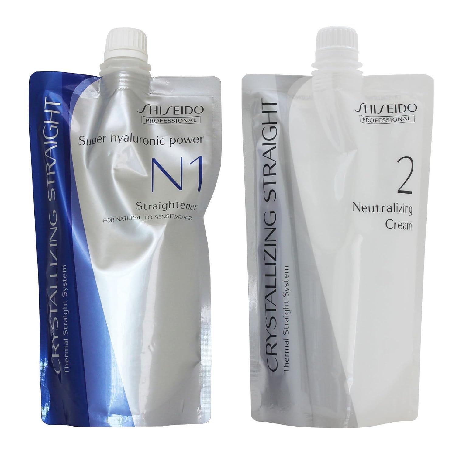 Shiseido N1 straightener 4+ 2 Neutralizing Cream 1 each