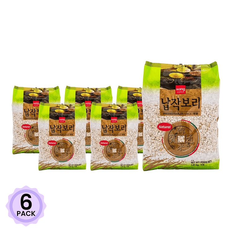 Wang Korea Pressed Barley 4 lb*6 pack