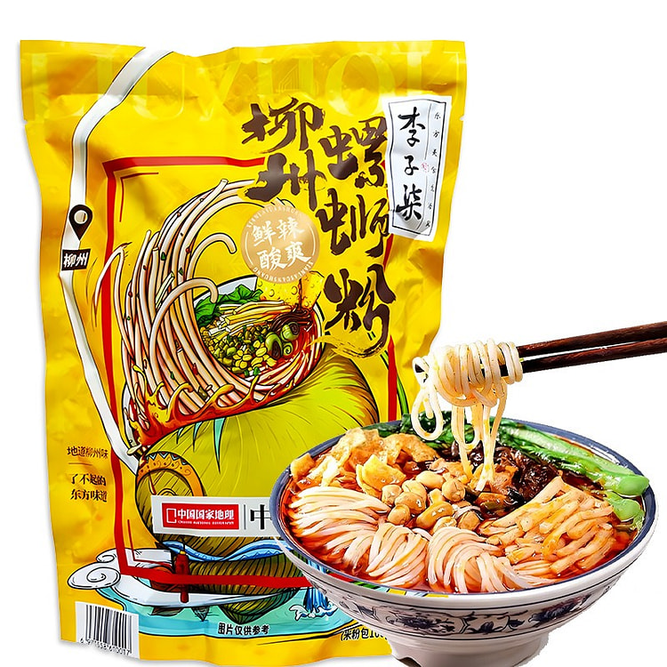 Li Ziqi Liuzhou Snail Rice Noodles 335g 1 pack