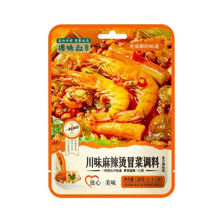 谭鸭血重庆川味麻辣烫调料串串香冒菜底料 120 克