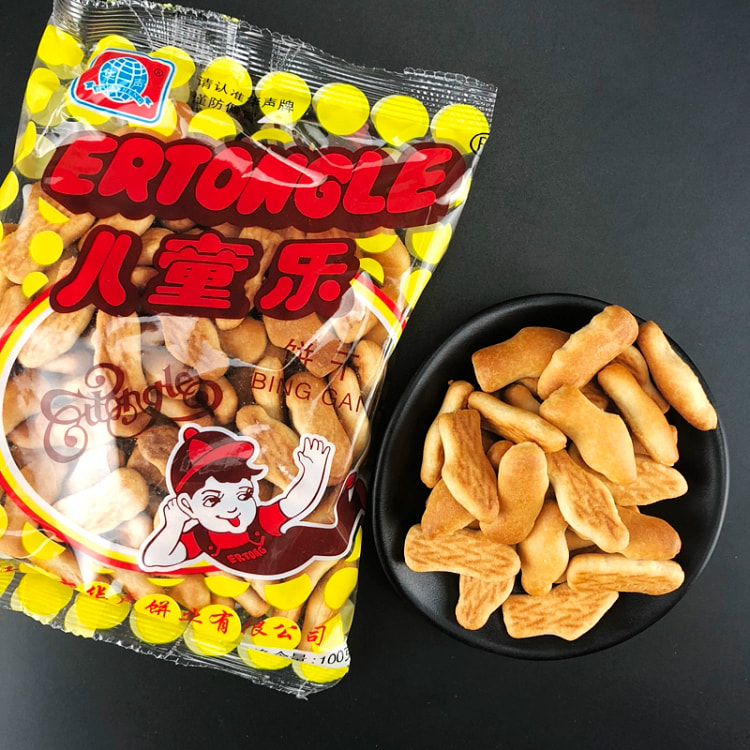 儿童乐饼干 怀旧 零食100g*1袋