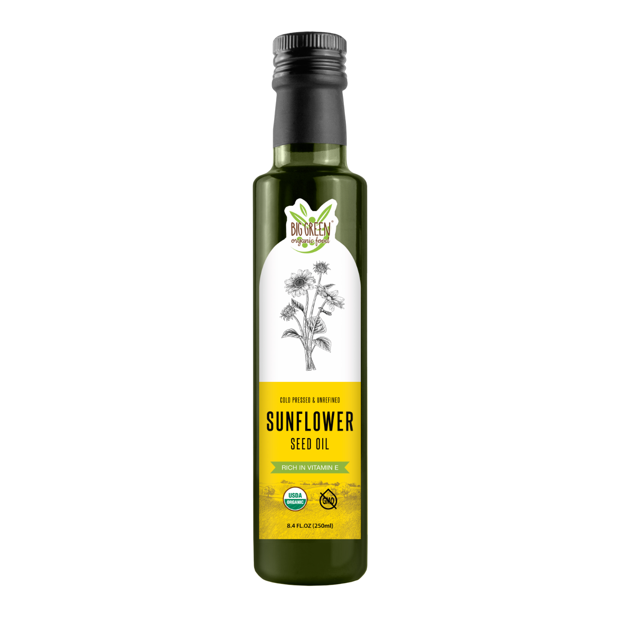 Organic Sunflower Seed Oil 8.4 fl.oz