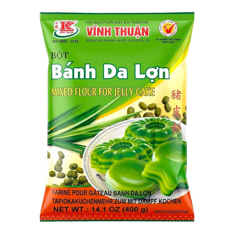 [VinhThuan] Mixed Flour for Jelly Cake Banh Da Lon 400 g